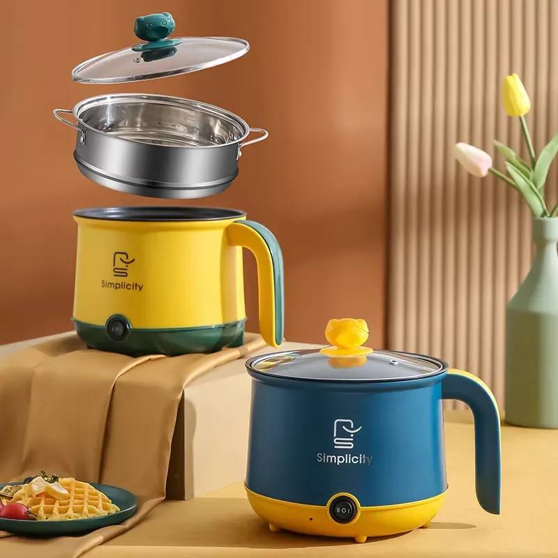 Multicooker Coking Pot with Steamer and Multipurpose 1.8 Liter Electric Coke Pot
