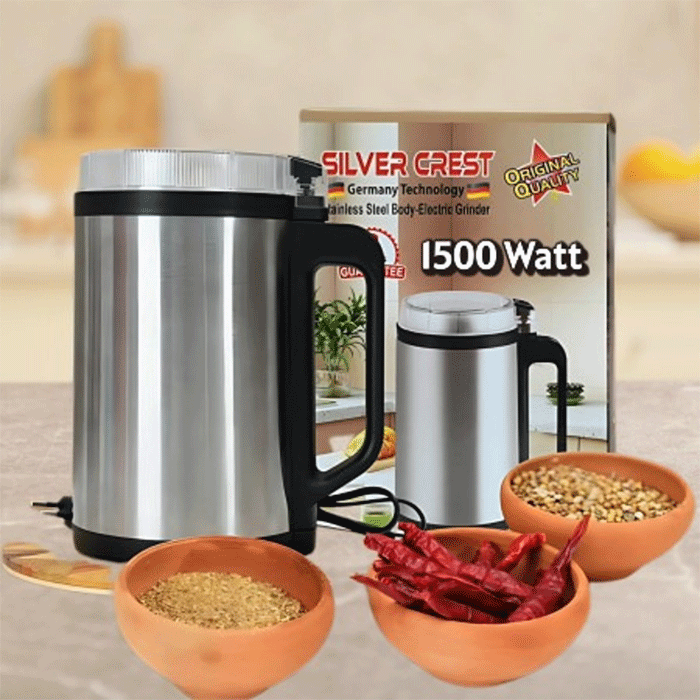 Silver Crest Premium Electric Grinder